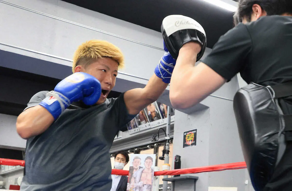 【画像・写真】弟・重岡銀次朗、兄の世界戦中止に発奮「偽物の王者を蹴散らす」