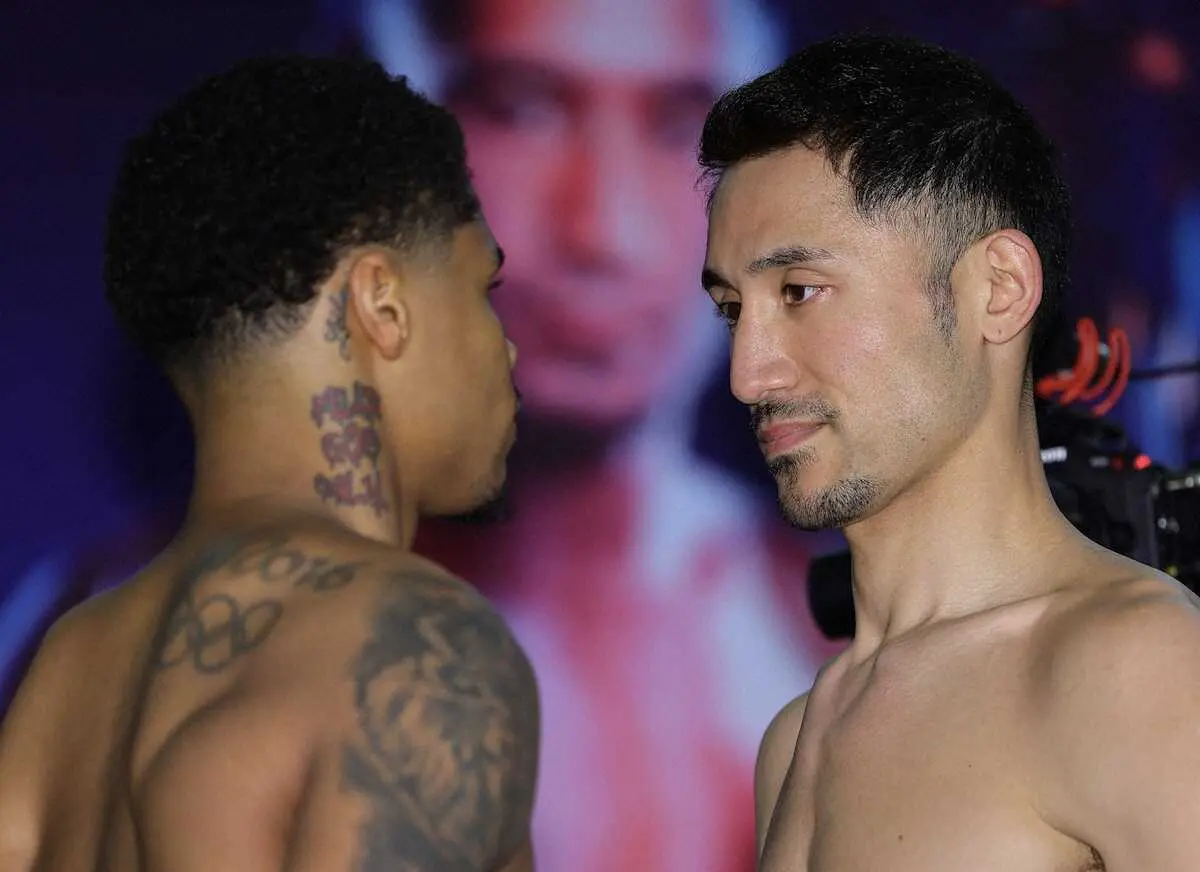 【画像・写真】吉野修一郎がリミットで計量パス　日本時間9日WBCライト級挑戦者決定戦「ようやくこの日が来た」