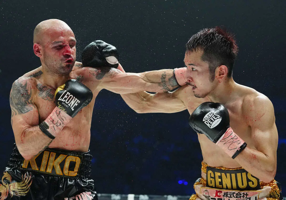 【画像・写真】阿部麗也が初の世界挑戦切符　元世界2階級制覇王者に3―0判定勝ち