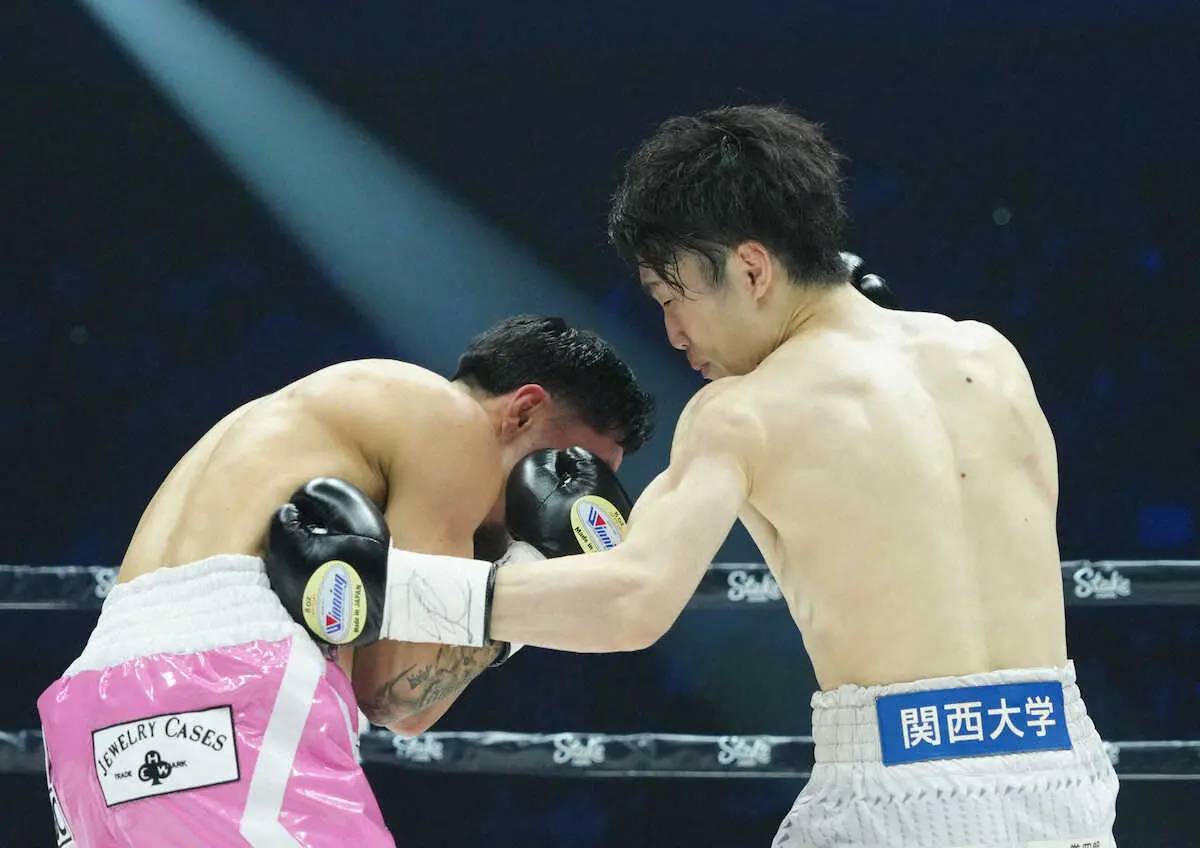 【画像・写真】寺地拳四朗　9回TKO勝ちで涙の2団体防衛！“代役挑戦者”オラスクアガとの壮絶打ち合い制した