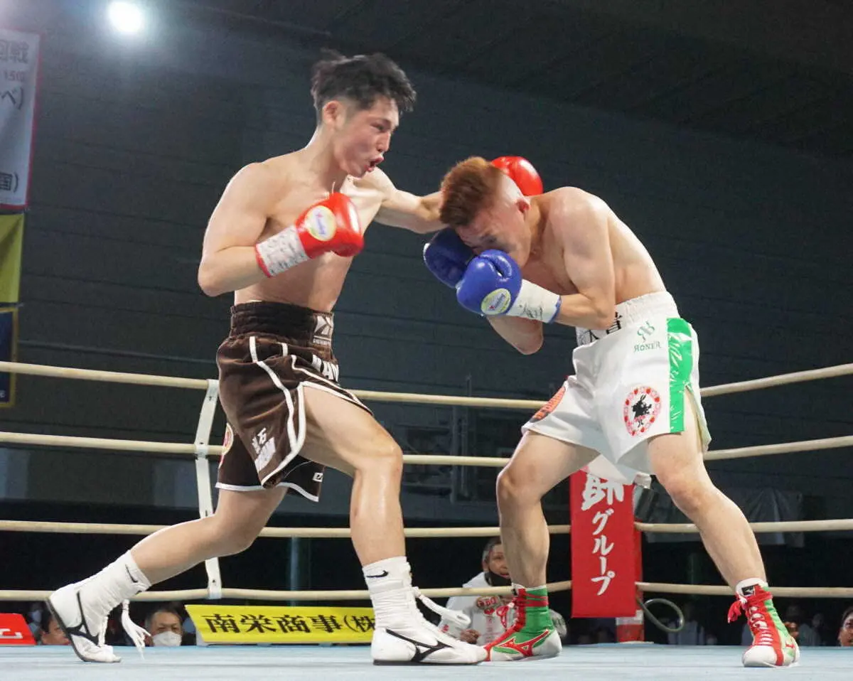 【画像・写真】ドローで初防衛の加納陸　「首の皮、一枚でつながっただけ」　WBOAPフライ級タイトルマッチ