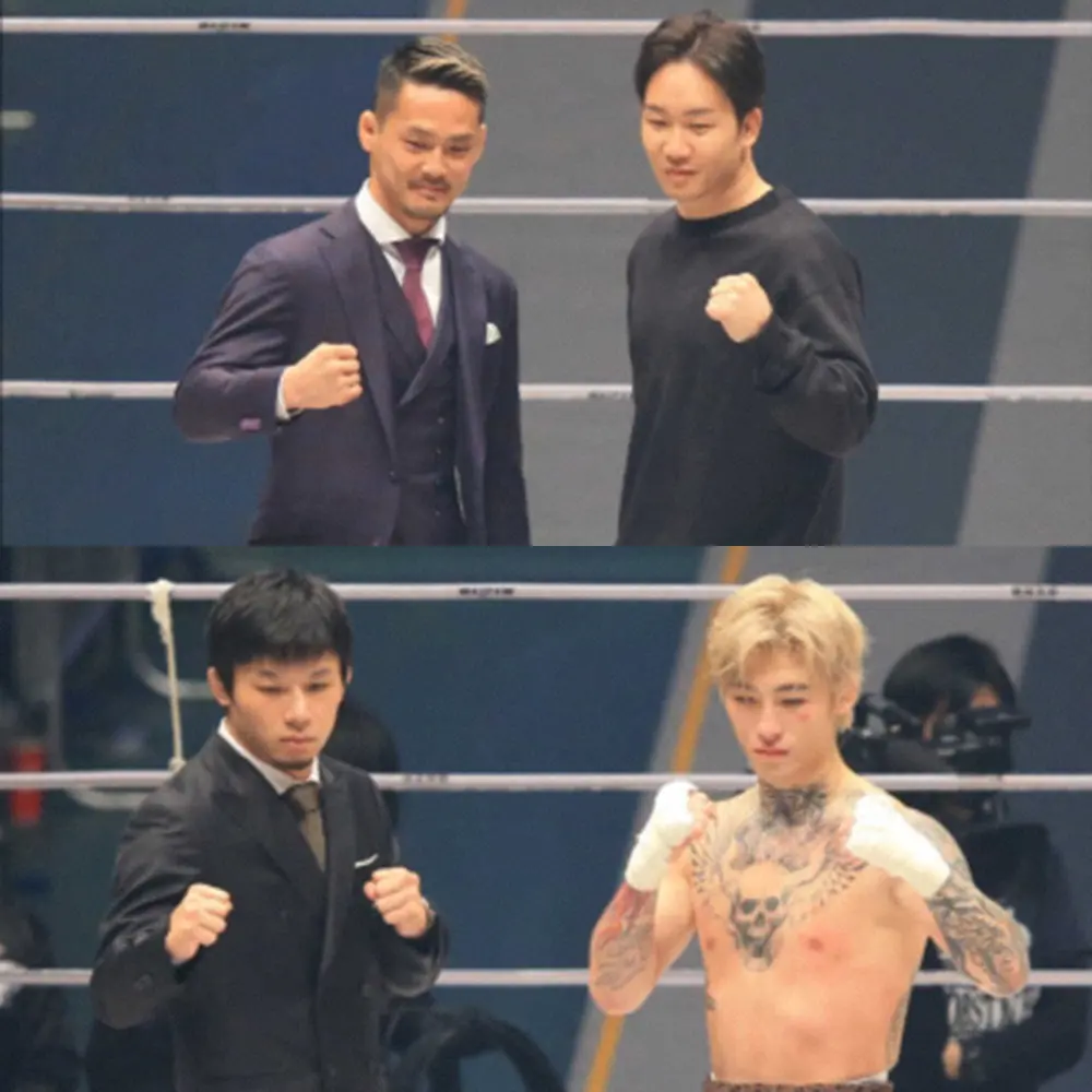 【画像・写真】牛久絢太郎VS朝倉未来（上）と斎藤裕VS平本蓮