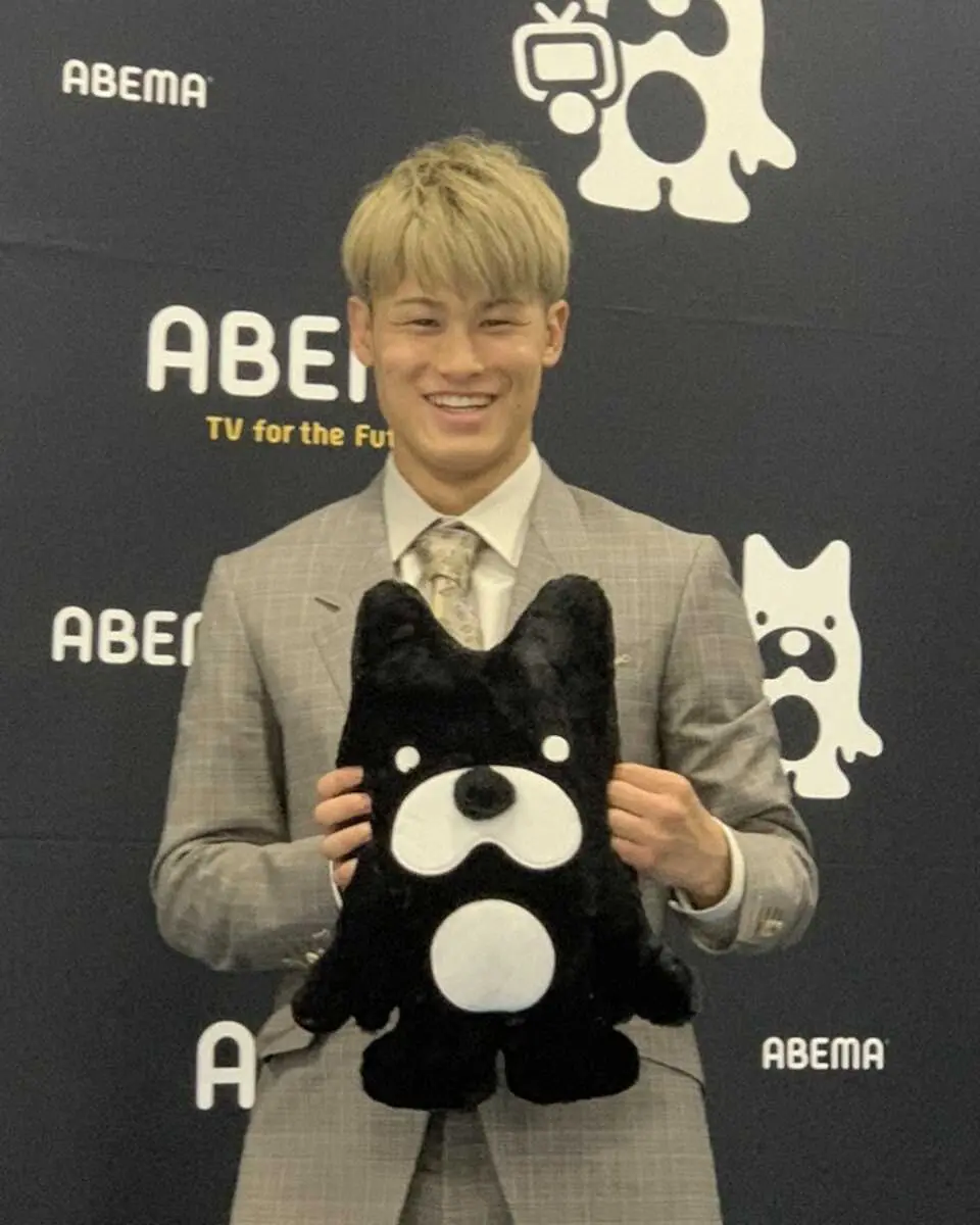 【画像・写真】アマ13冠堤駿斗　プロボクサー初ABEMAとスポンサー契約で誓い「世界王者になるまでの道のりを」