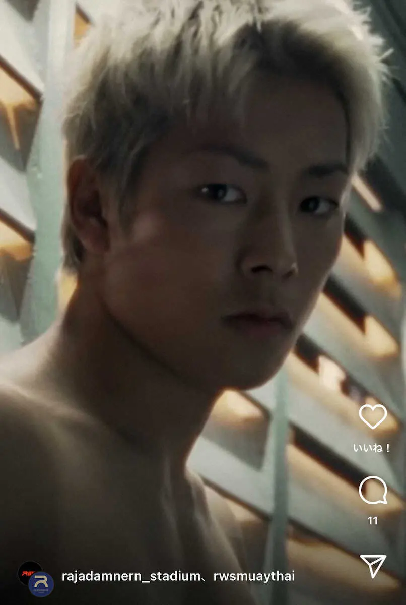 【画像・写真】三浦孝太　7・1タイ・ラジャダムナンスタジアム参戦へ！11カ月ぶり再登場に「寂しかった？乞うご期待」