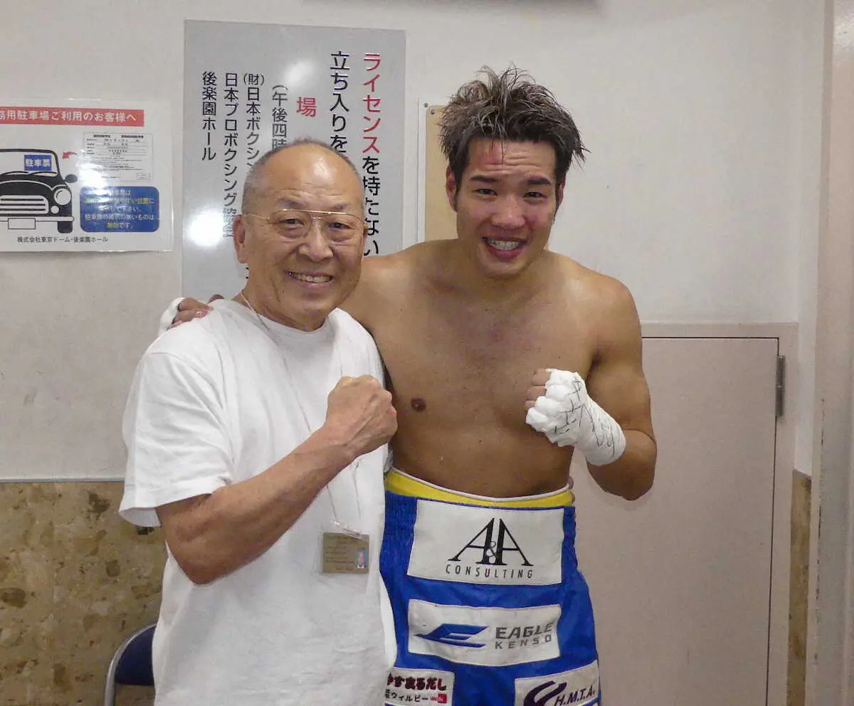 【画像・写真】シーサー皆川　再起戦で判定勝ち　ブランク7年も「日本王者になれること証明した」