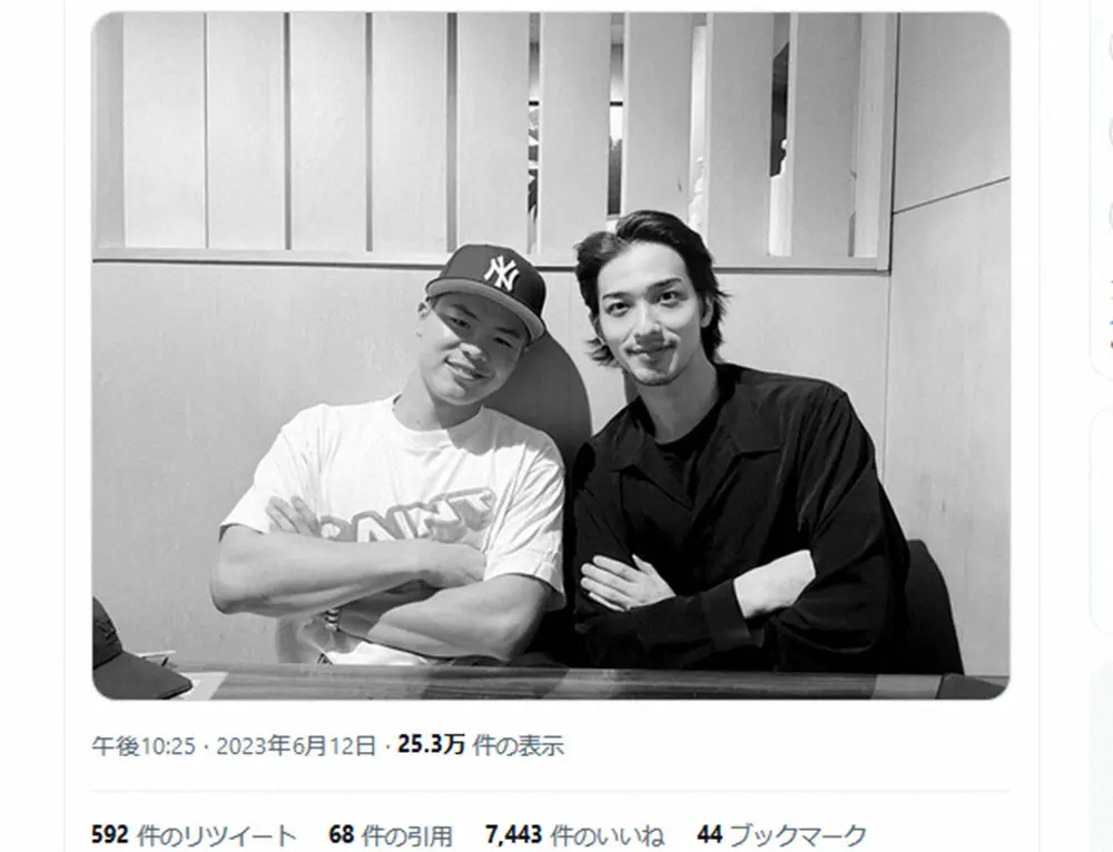 【画像・写真】那須川天心のツイッターから（@TeppenTenshin）