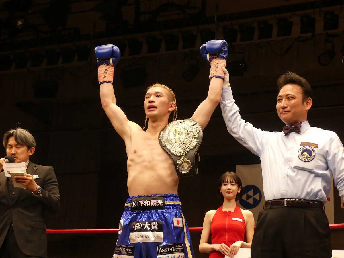 【画像・写真】高山涼深が日本スーパーフライ級新王者　伯父は元東洋太平洋2階級制覇王者・渡辺雄二氏