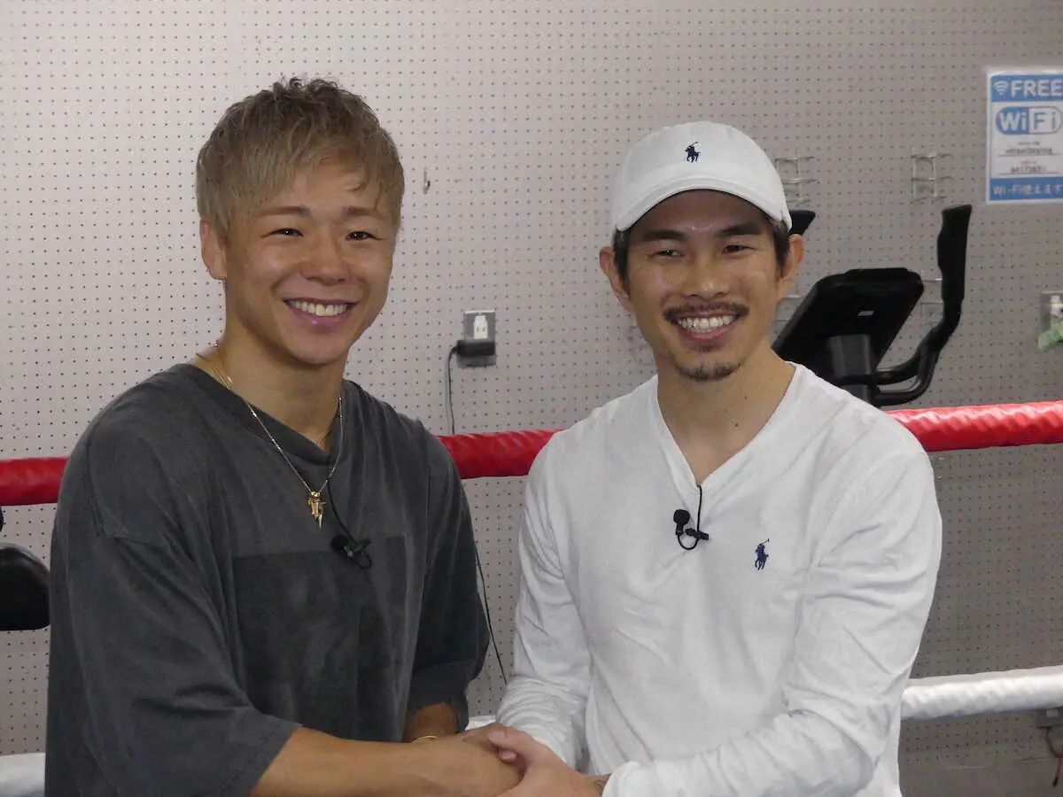 【画像・写真】井岡×武尊　「お互いに勝って6月24日を最高の日に」　“初共演”2人が共闘宣言