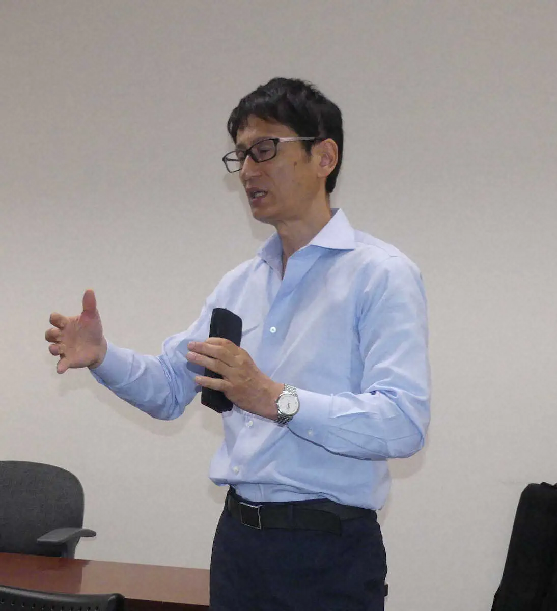 【画像・写真】説明するJBCの安河内本部事務局長