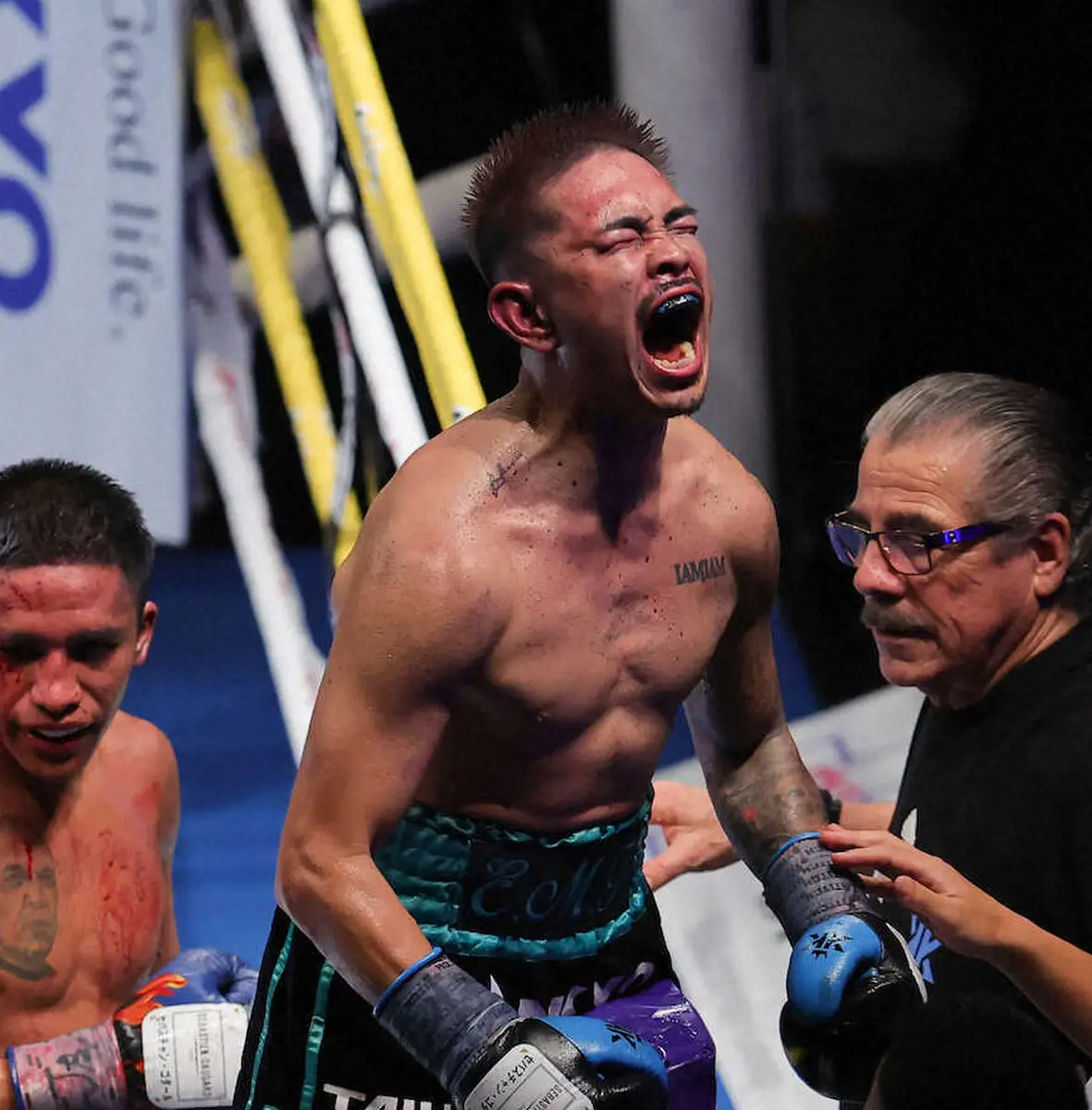 【画像・写真】井岡が新王者だ!大麻騒動＆体重差…重圧乗り越え判定勝ち「後ろめたい気持ちない」改めて潔白主張