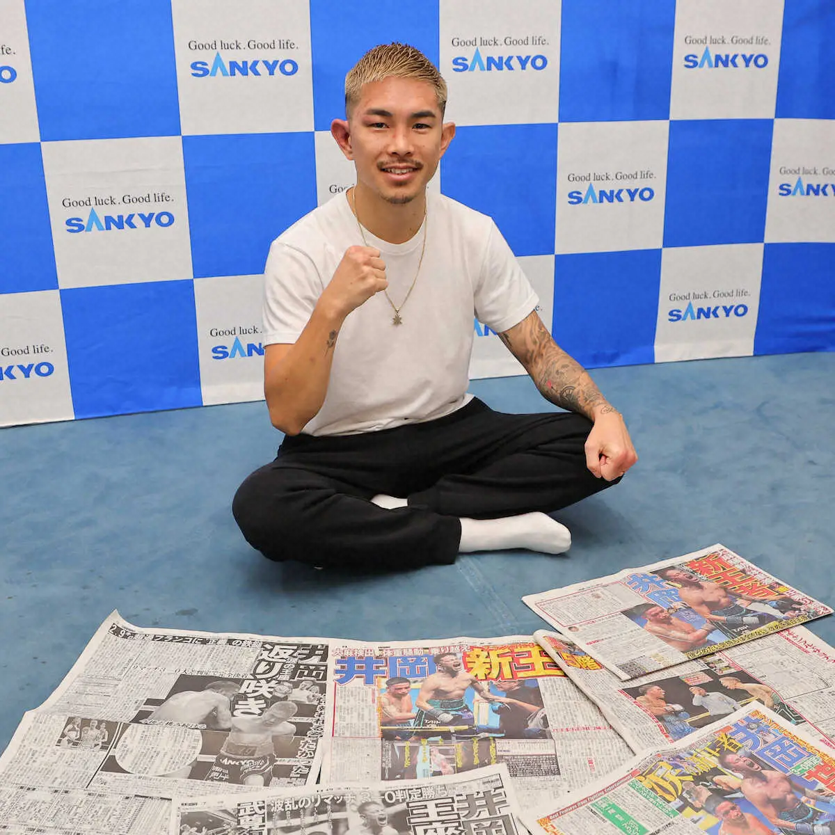 【画像・写真】WBA新王者・井岡一翔　大麻使用疑惑否定「結果として何もないなら何もないでいいのでは」一夜明け会見