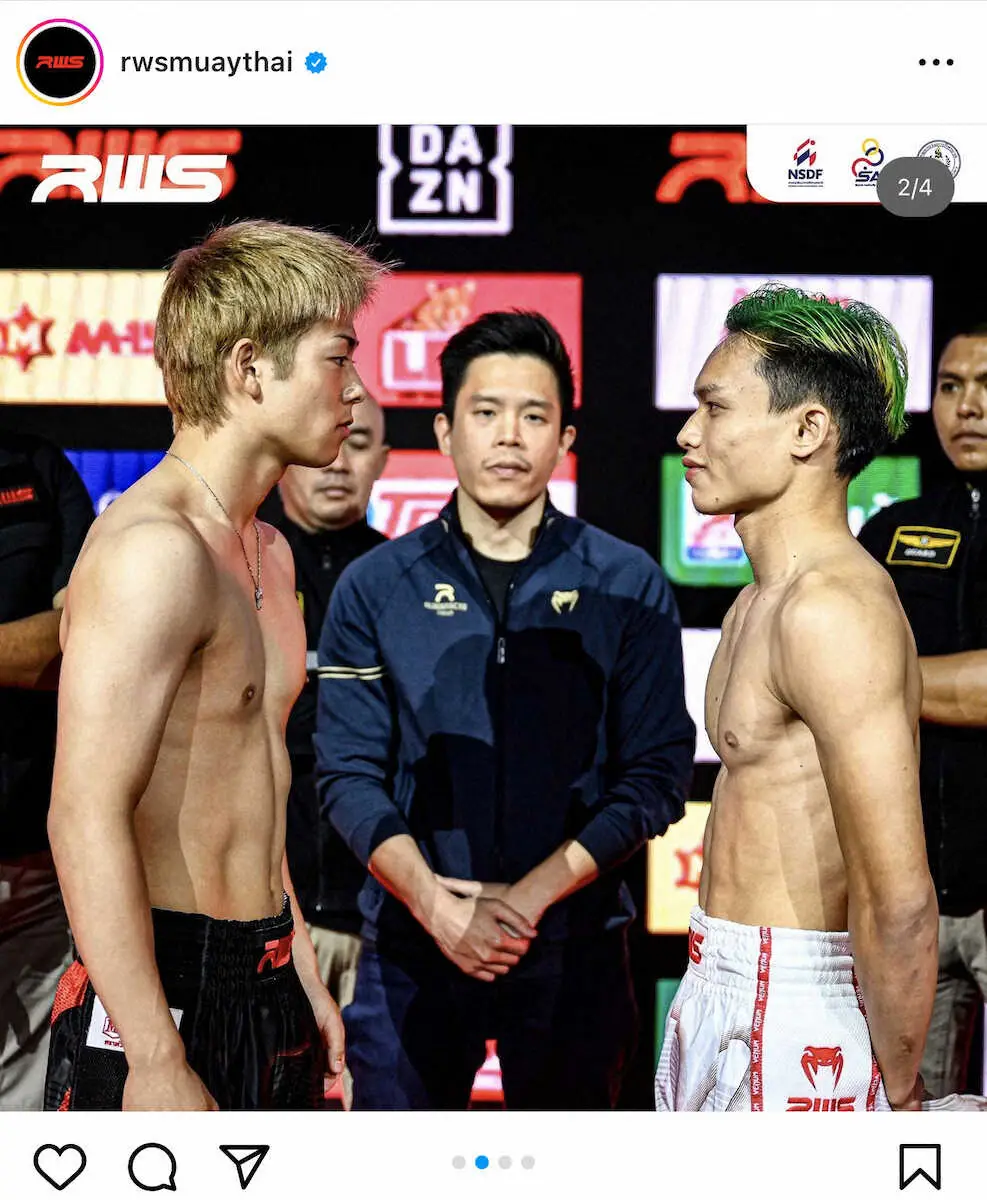 【画像・写真】三浦孝太　ムエタイの殿堂で会場大熱狂も…ストリートファイターと決着つかず反省「事実上相手の勝ち」