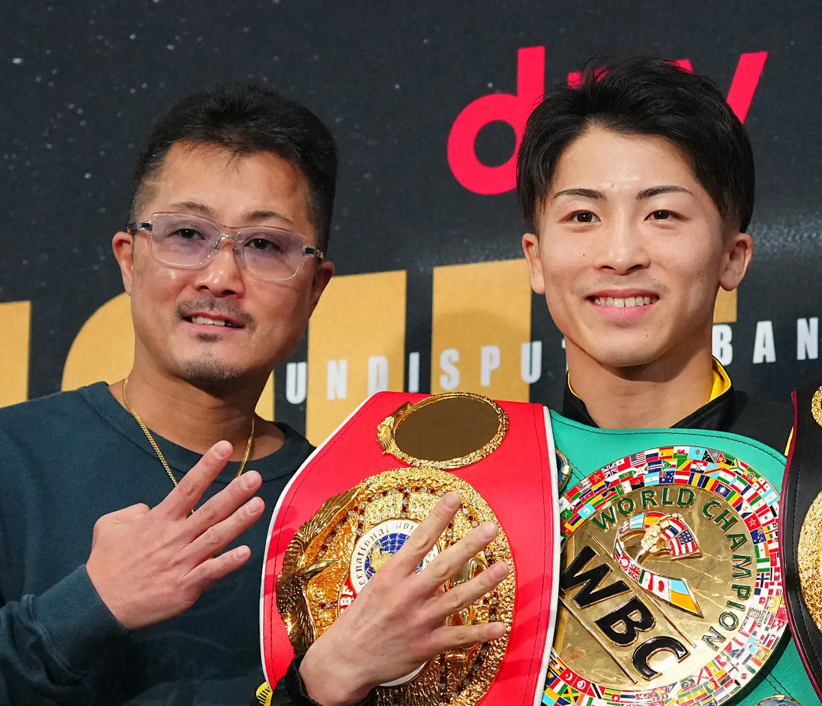 【画像・写真】井上尚弥　父・真吾トレーナーの存在の大きさを語る　やめずに続けさせる上手さとは？「口だけじゃない」