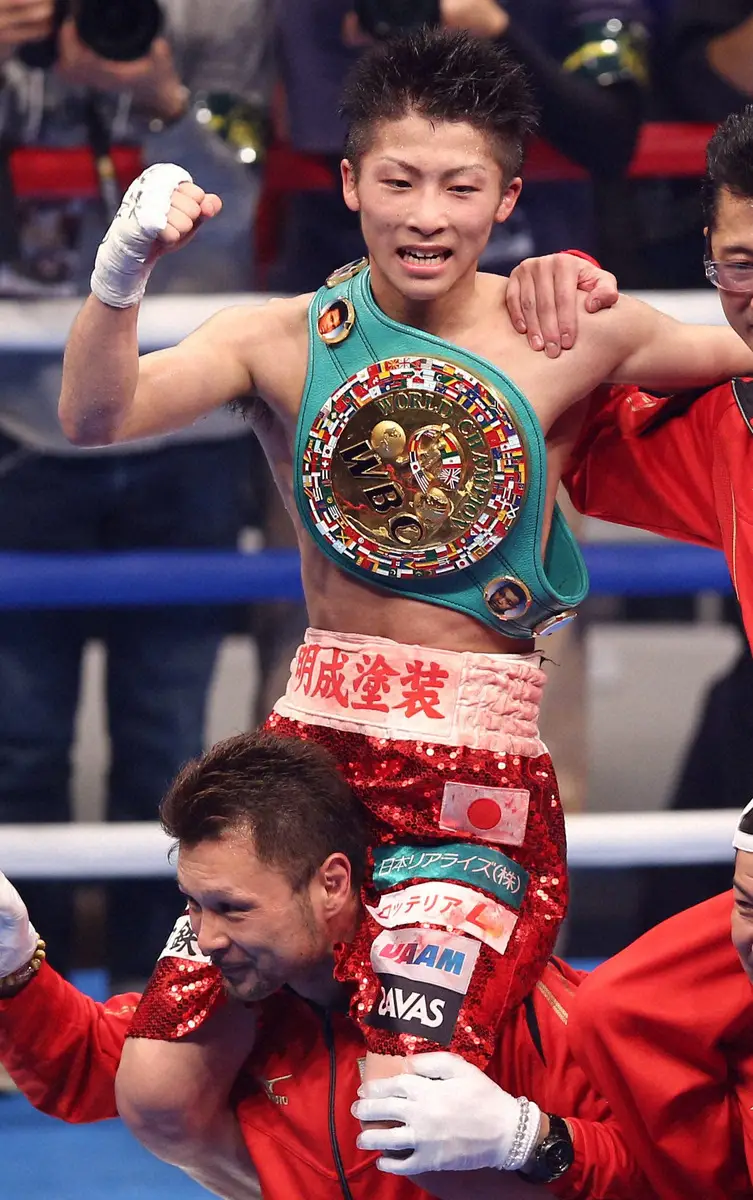 【画像・写真】井上尚弥　プロ6戦目で世界王者奪取も想像と違った？「もっとすごいものを想像していた」