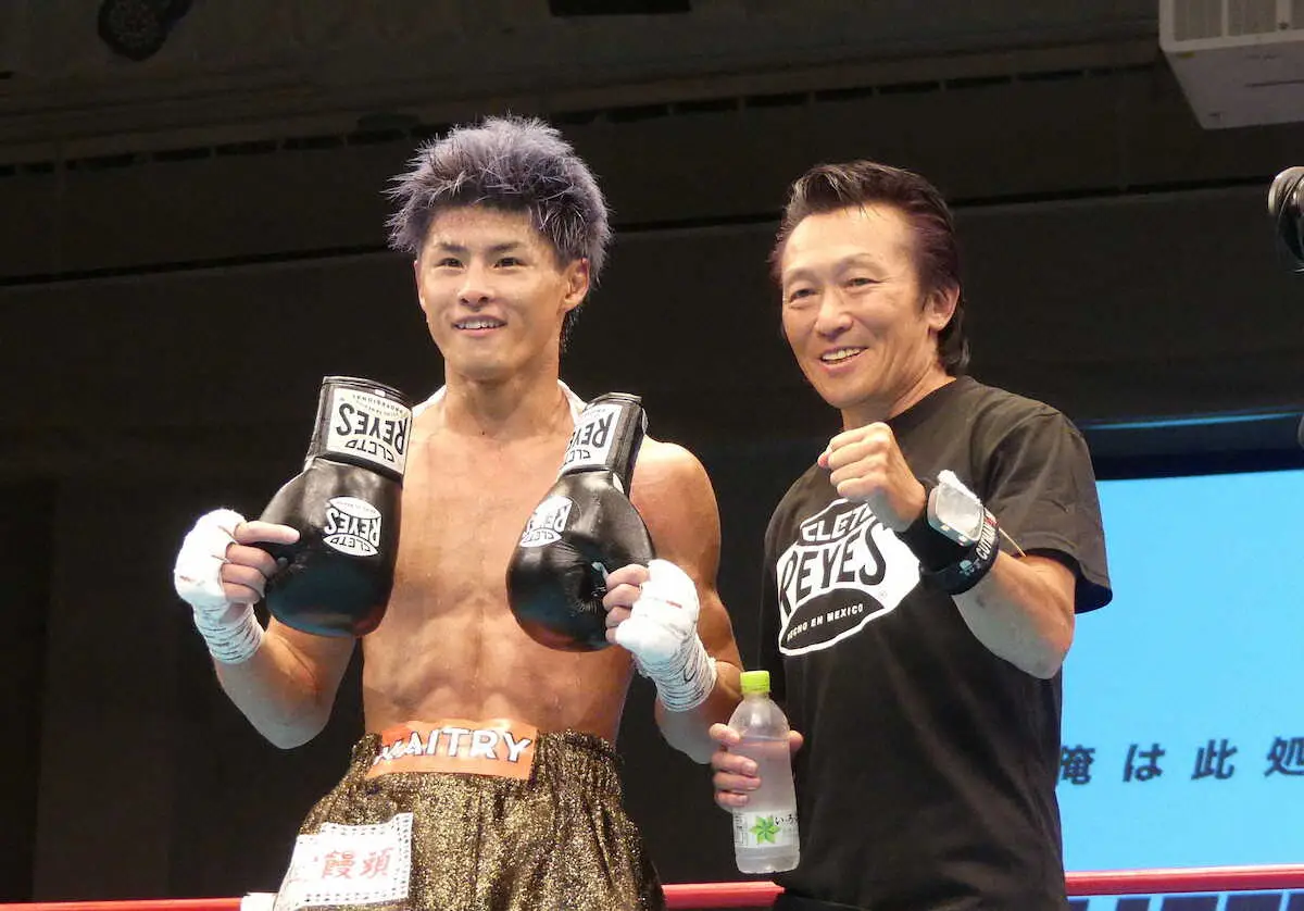 【画像・写真】「シャッフルアイランド」出演のイケメンボクサー木村吉光　8カ月ぶり再起戦でTKO勝利