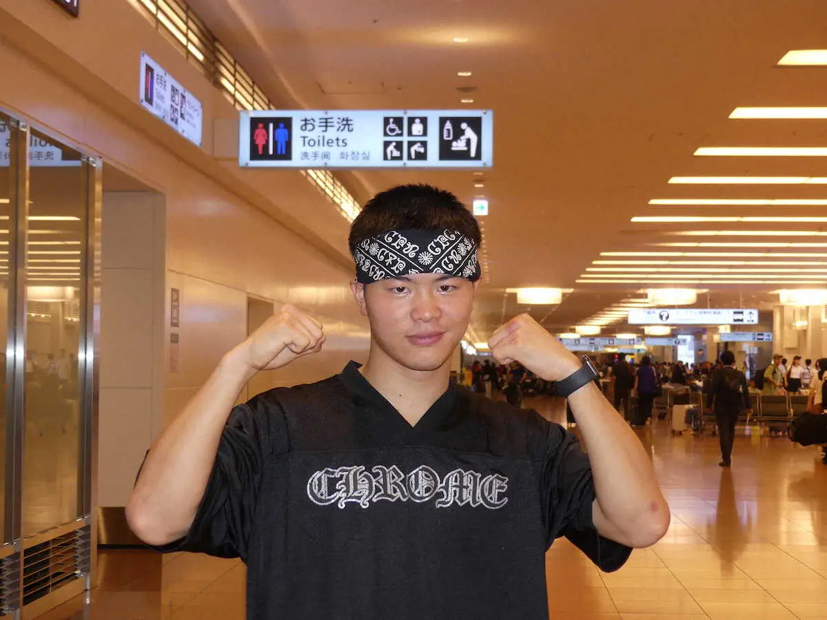 【画像・写真】那須川天心　米国合宿から帰国　9・18転向2戦目はドラクエ流！？「今の感覚はガンガンいこうぜ」