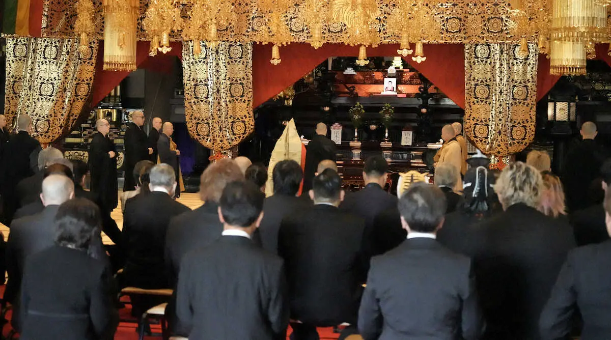 【画像・写真】「猪木の前に猪木なく　猪木の後に猪木なし」盟友坂口征二氏が最大級の賛辞　アントニオ猪木さん一周忌法要