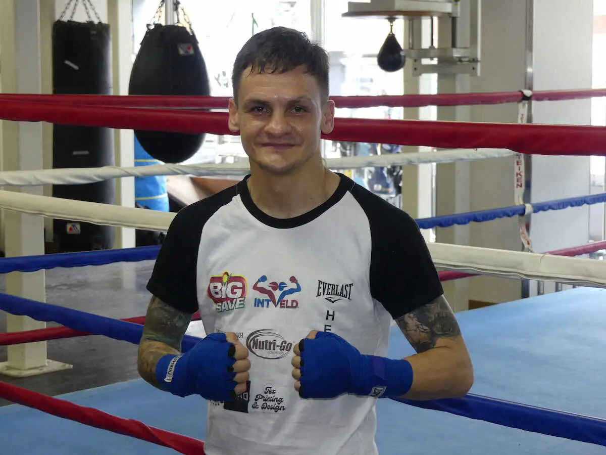 【画像・写真】ボクシング寺地拳四朗の相手　ブドラーが逆の左構えで公開練習　「再びチャンピオンになりたい」