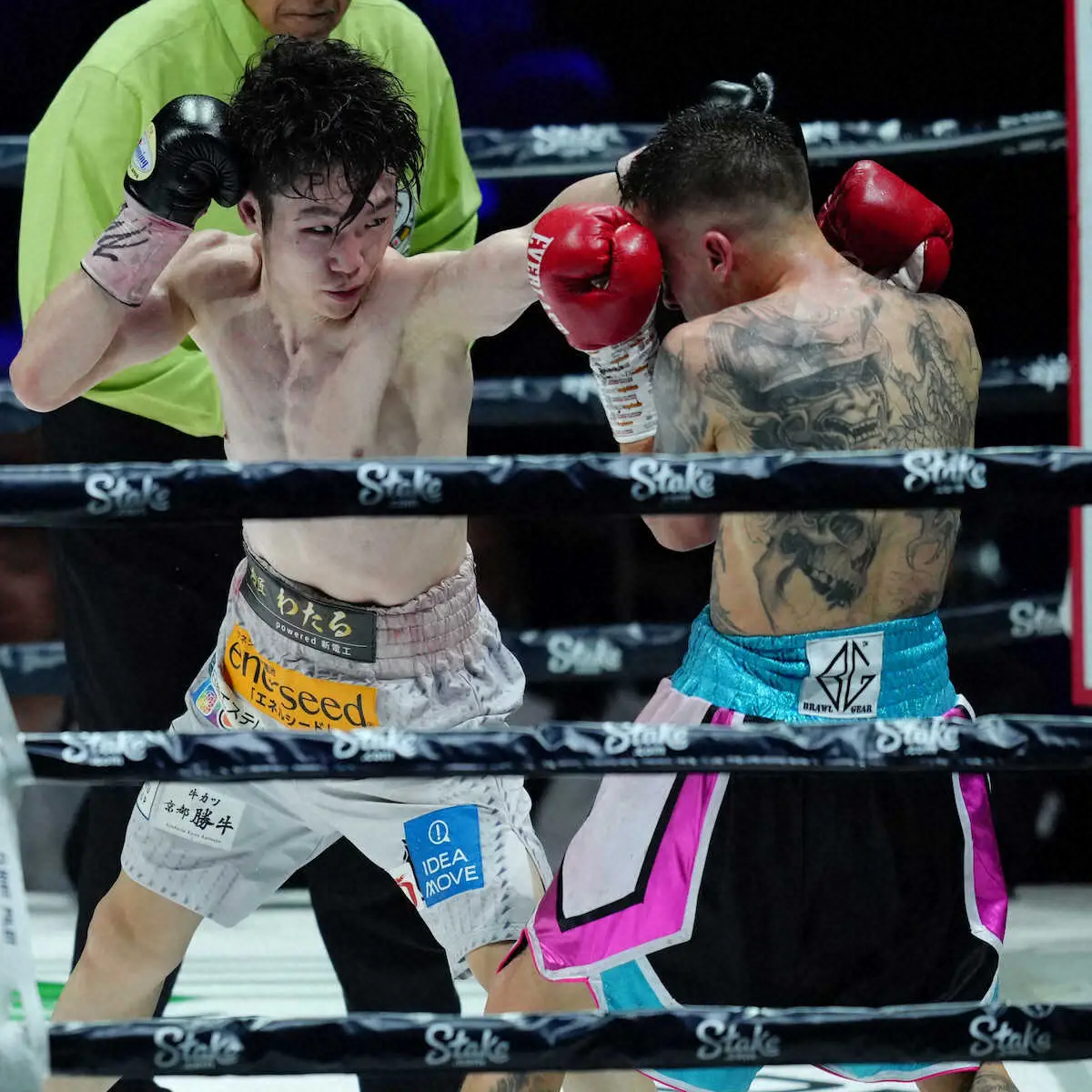 【画像・写真】寺地拳四朗「絶対に倒そうと思った」　トレーナーに背中押され有言実行の9回TKO　さあ4団体統一へ