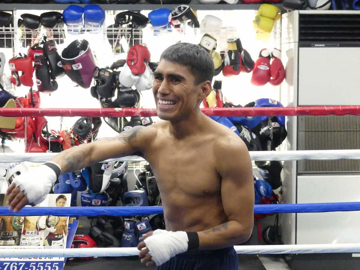 【画像・写真】重岡銀次朗と10・7統一戦　バラダレス「今回は最後まで戦って決着つけたい」愛する家族のためにベルトを