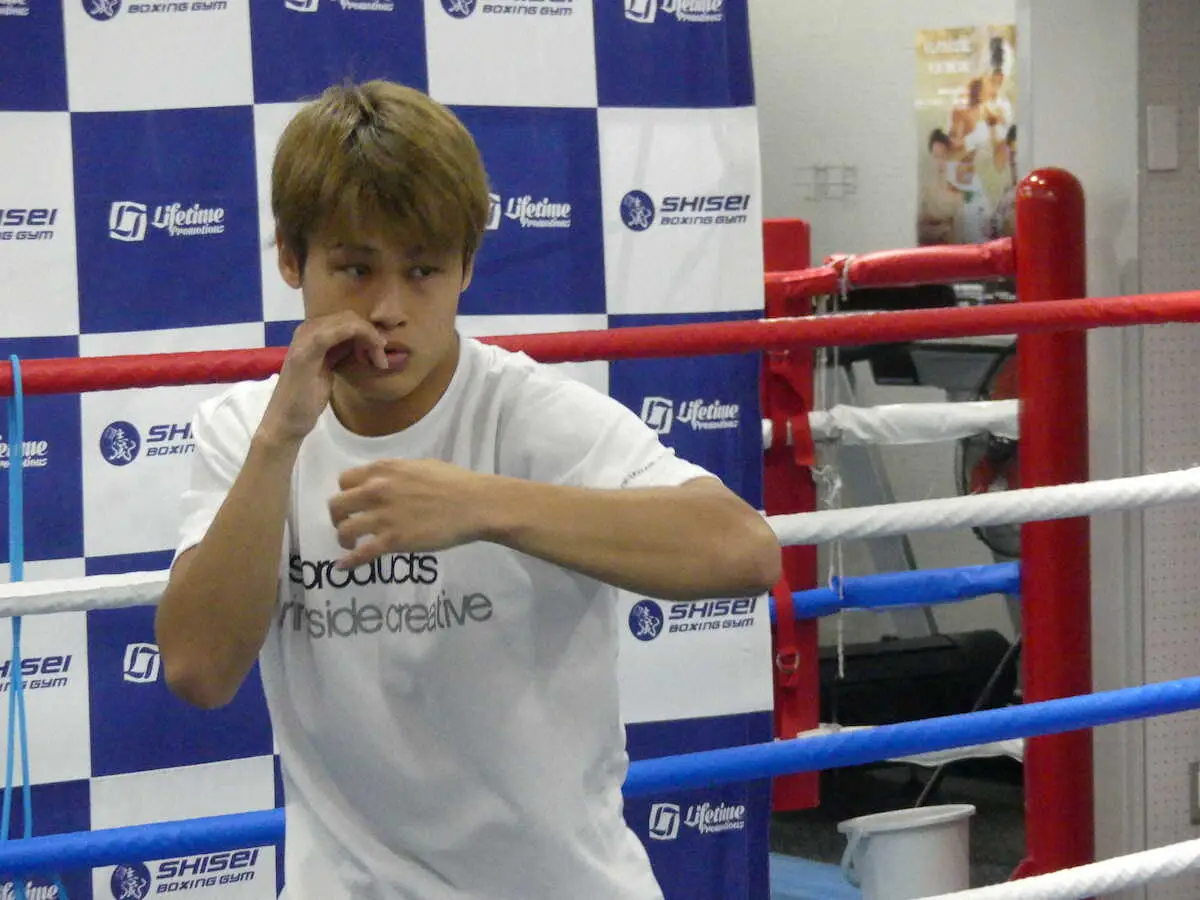 【画像・写真】東洋太平洋王者・堤駿斗　“ギアチェンジ”で10・13世界ランカー相手にKO狙う