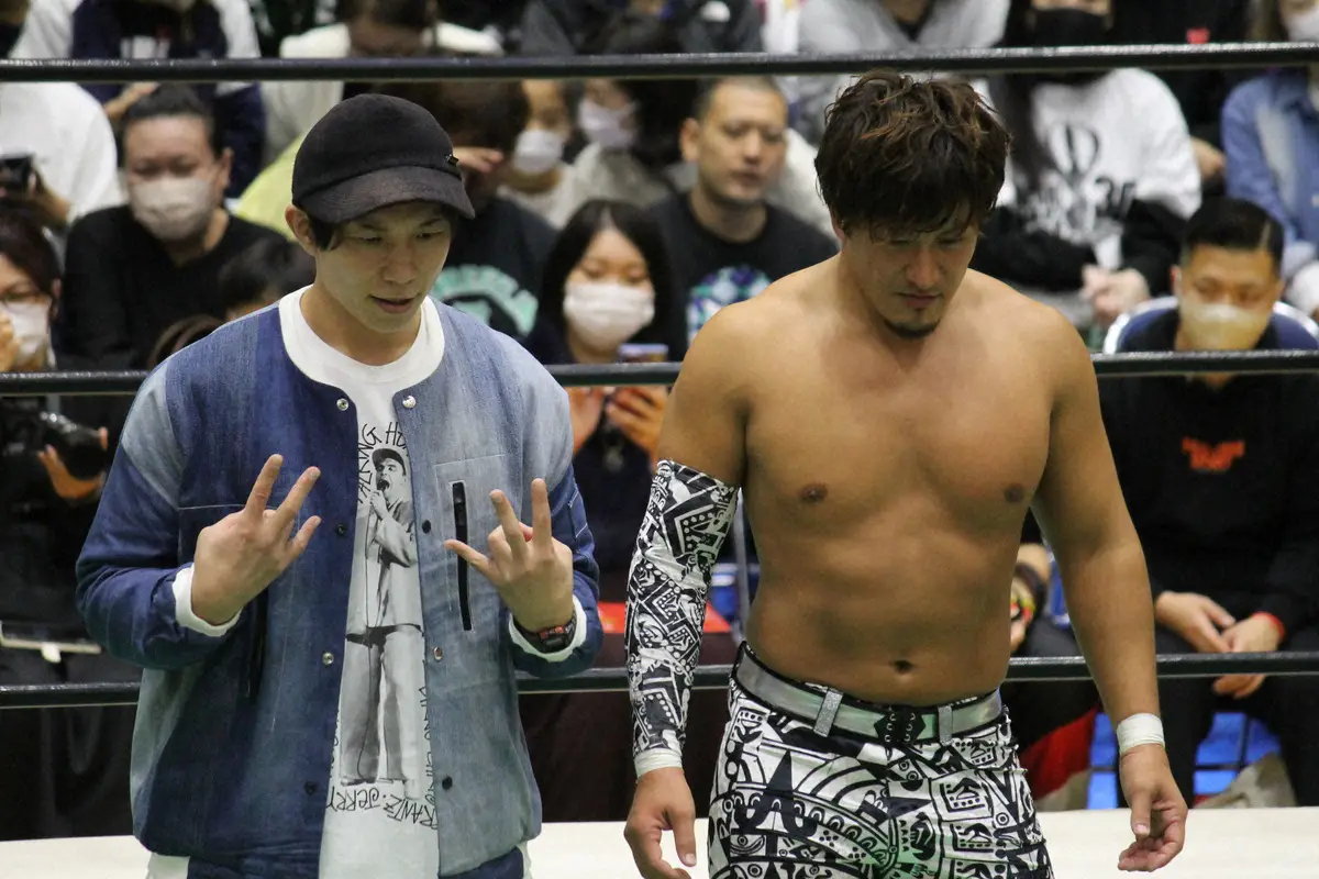 【画像・写真】【みちのくプロレス】YOHがサプライズ登場！MUSASHIとのタッグ結成が電撃決定へ