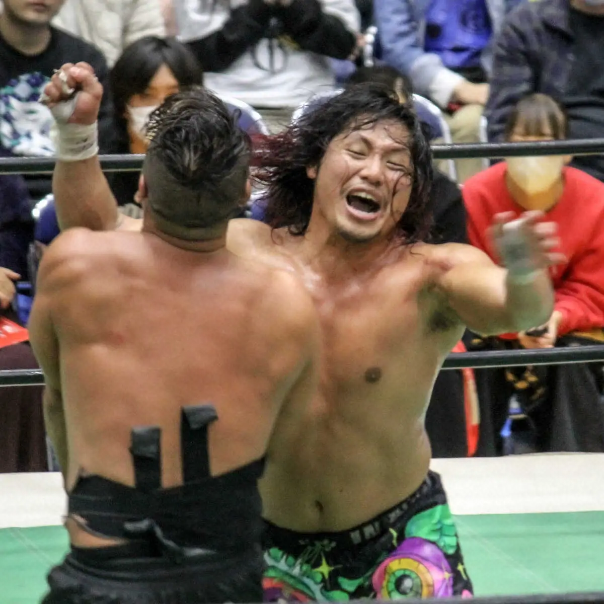 【画像・写真】フジタ“Jr”ハヤト　1年前から熱望していた高橋ヒロムとのシングルに敗れる…声震わせて「本当に幸せ」