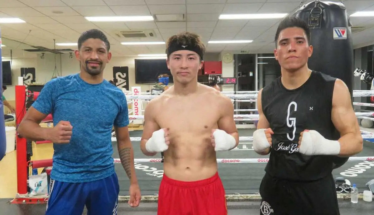 【画像・写真】井上尚弥　12月予定の4団体統一戦へメキシコ人とスパー開始「タパレス戦を想定しギアを上げていきたい」
