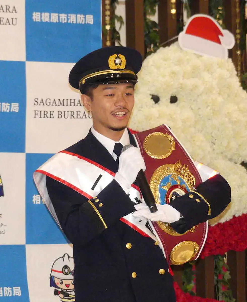 【画像・写真】中谷潤人「来年めどに」バンタム級挑戦へ　3階級制覇目指し井上拓真と対戦する可能性も