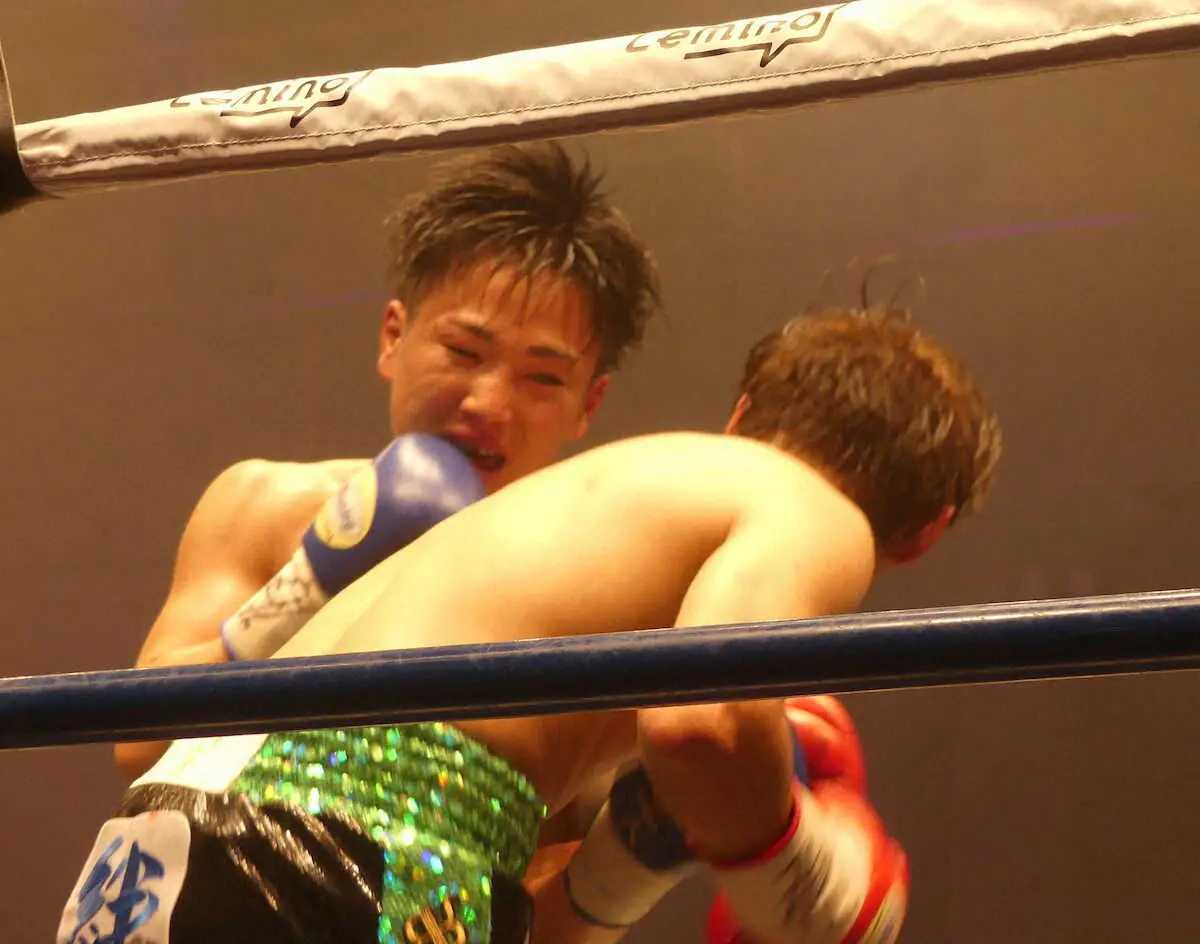 【画像・写真】日本ミニマム級ユース王者森且貴　判定負けも大橋会長は絶賛「負けても悔しくない、いい試合だった」