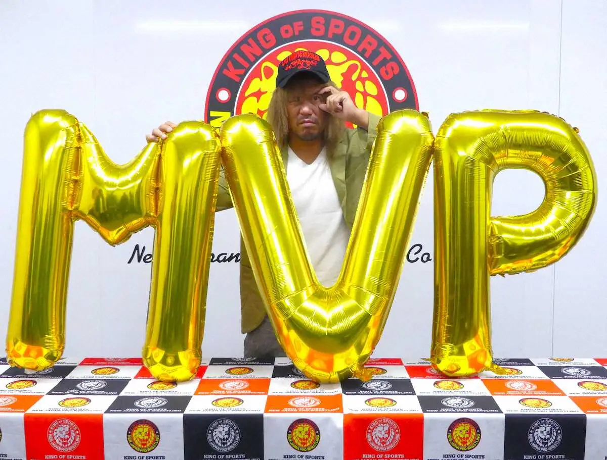 【画像・写真】内藤哲也が23年プロレス大賞MVP　来年1・4のSANADA戦へ自信満々「良いスタートを切る」