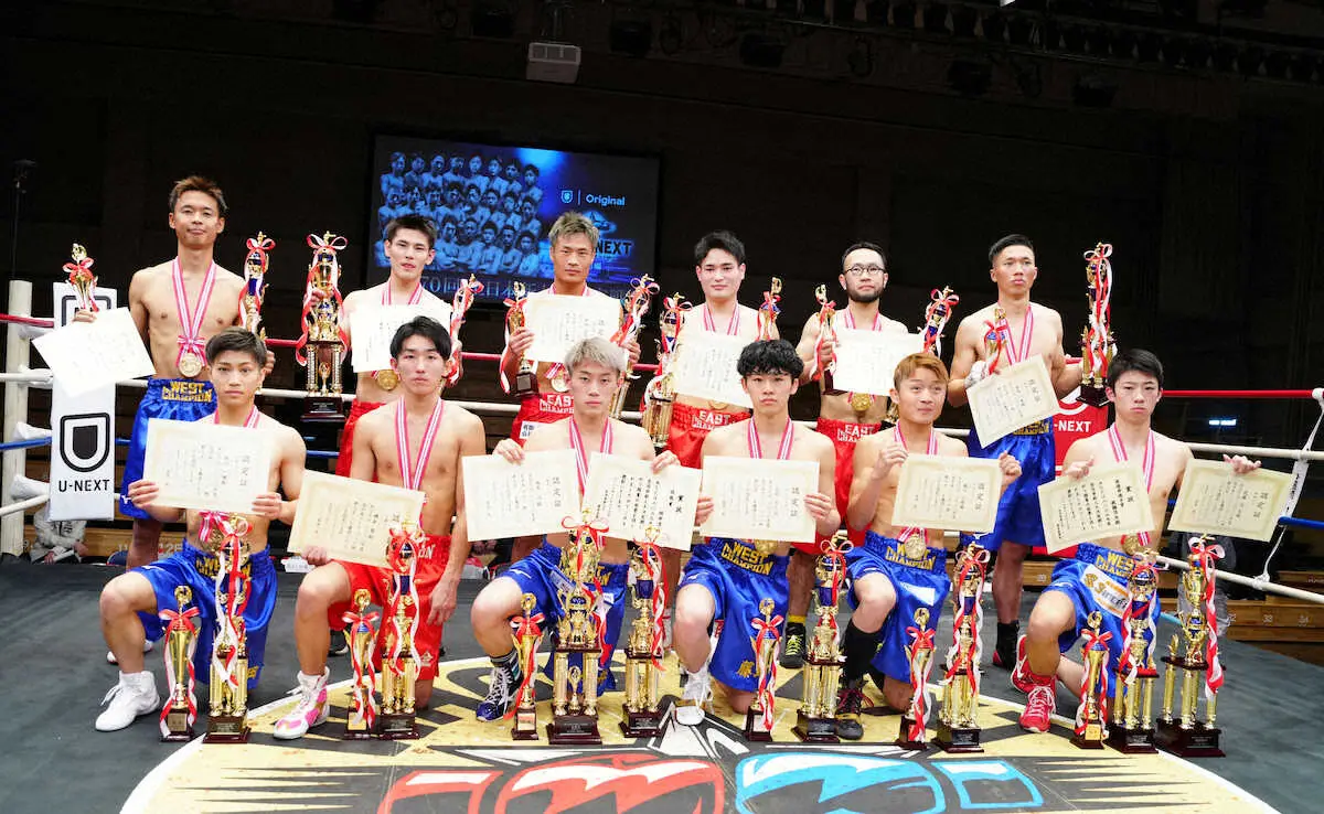 【画像・写真】武藤涼太が1回KO勝利でSバンタム級新人王＆MVP「恩返しできた」8日に死去した松田鉱二会長にささぐ