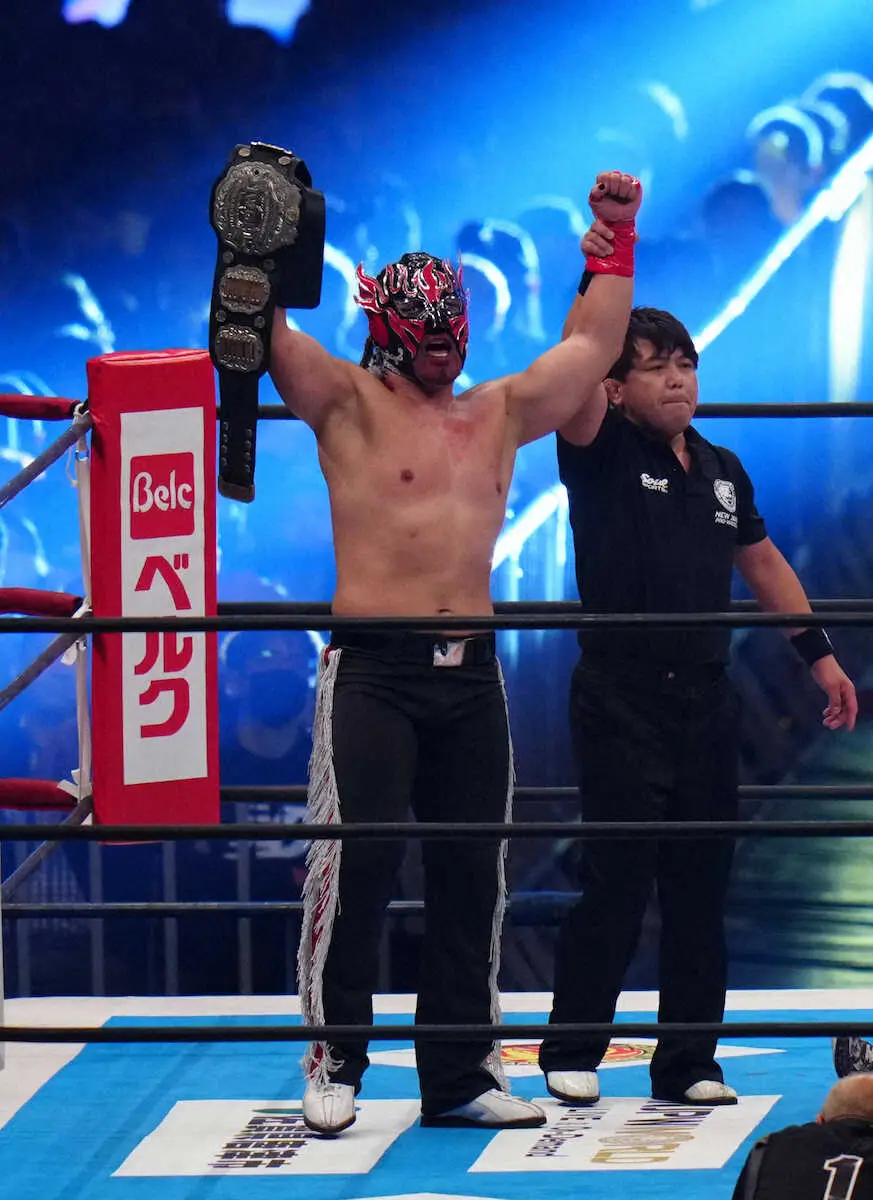【画像・写真】デスペラード王座奪取　IWGPジュニアへビー高橋の8度目防衛阻止
