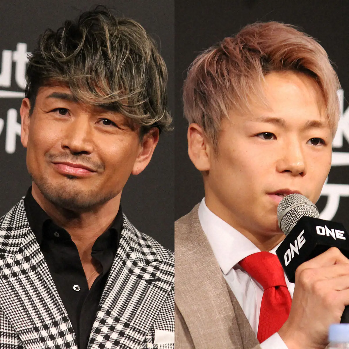 【画像・写真】魔裟斗と武尊（右）