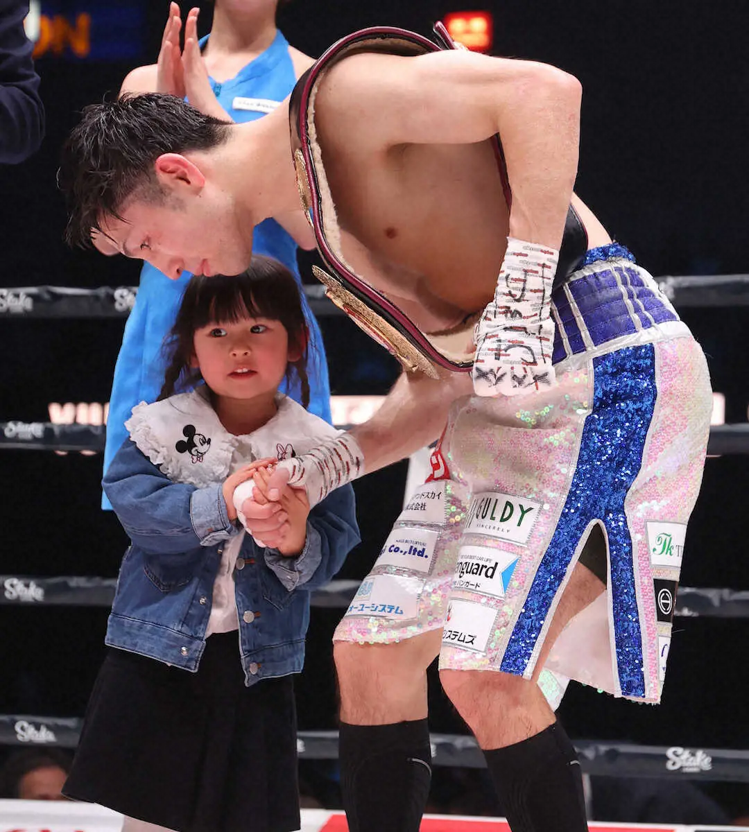 【画像・写真】ユーリ阿久井政悟がWBA世界フライ級新王者に！長谷川氏「気持ちで上回った」、村田氏「良い夜になった」