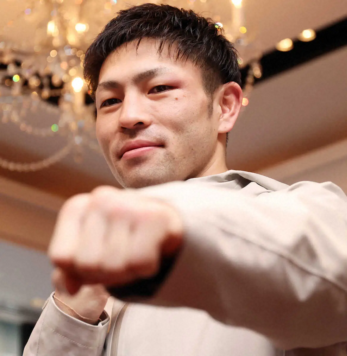 【画像・写真】岡山県ジム初の世界王者となったユーリ阿久井　祝福LINE200件「ビックリしました」