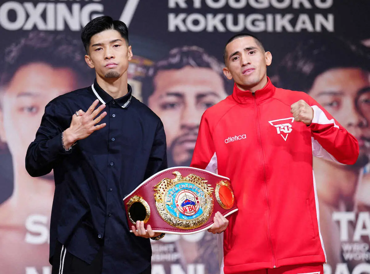 【画像・写真】【ボクシング世界戦】史上最速プロ21戦目での世界4階級制覇へ田中恒成、心身「準備ができている」