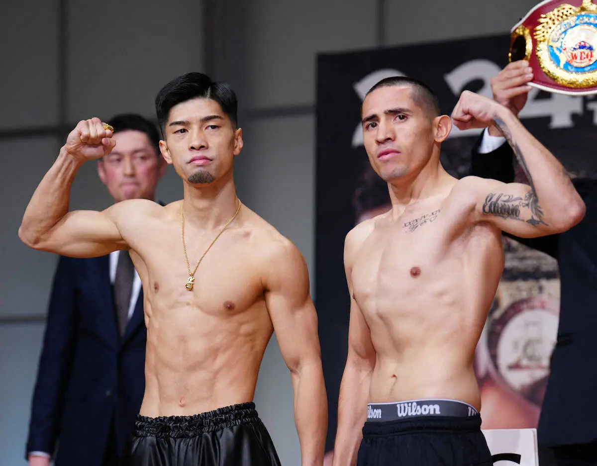 【画像・写真】田中恒成　3年2カ月ぶりの世界戦、舞台は初の両国　兄が五輪メダル獲得した地で最速4階級制覇目指す