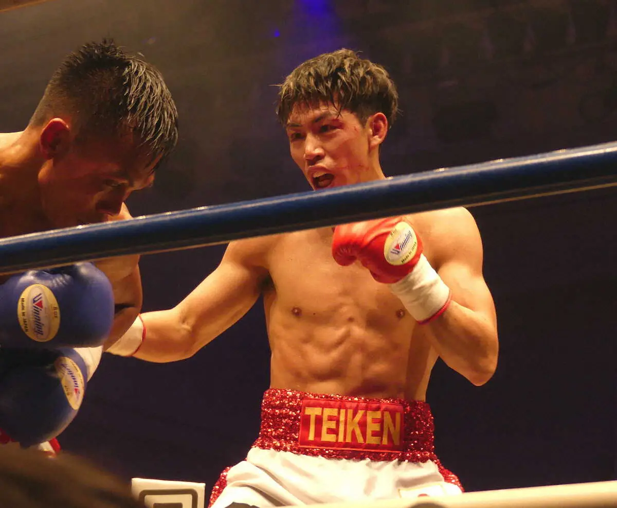 【画像・写真】【ボクシング】元アマ全日本王者・村田昴　1年5カ月ぶり国内戦で6連続KO勝利　無敗対決で完勝