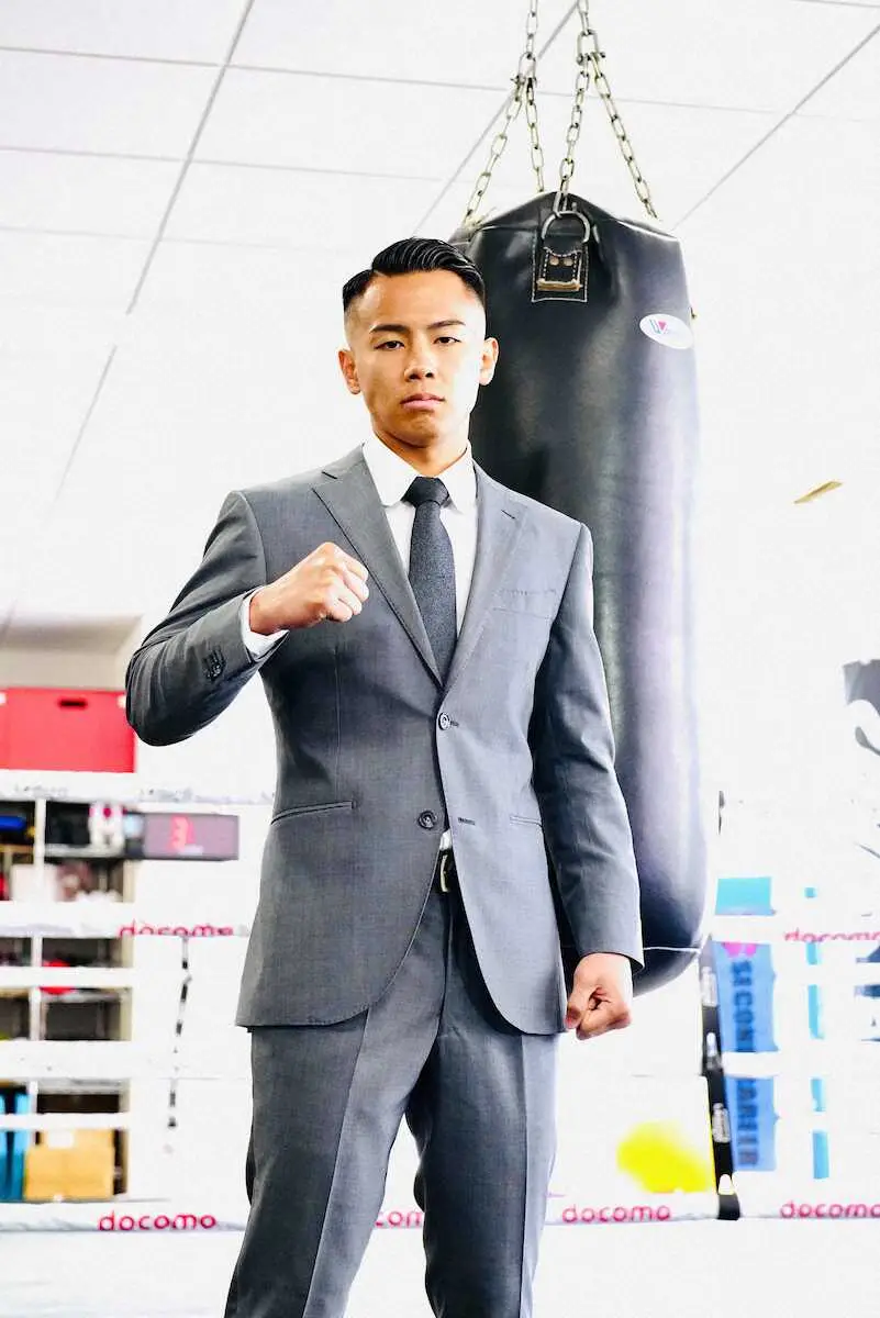 【画像・写真】元K―1王者・武居由樹　5・6世界初挑戦へ「やっと来たな」　尚弥の“仮想モロニー”で対策バッチリ！？