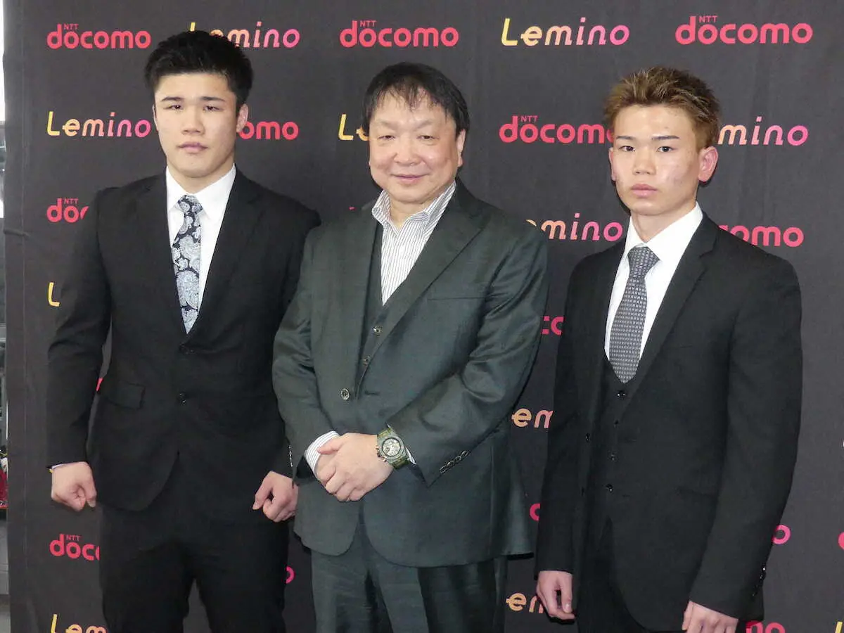 【画像・写真】大橋ジムのダブル田中　将吾と空がプロ転向を発表