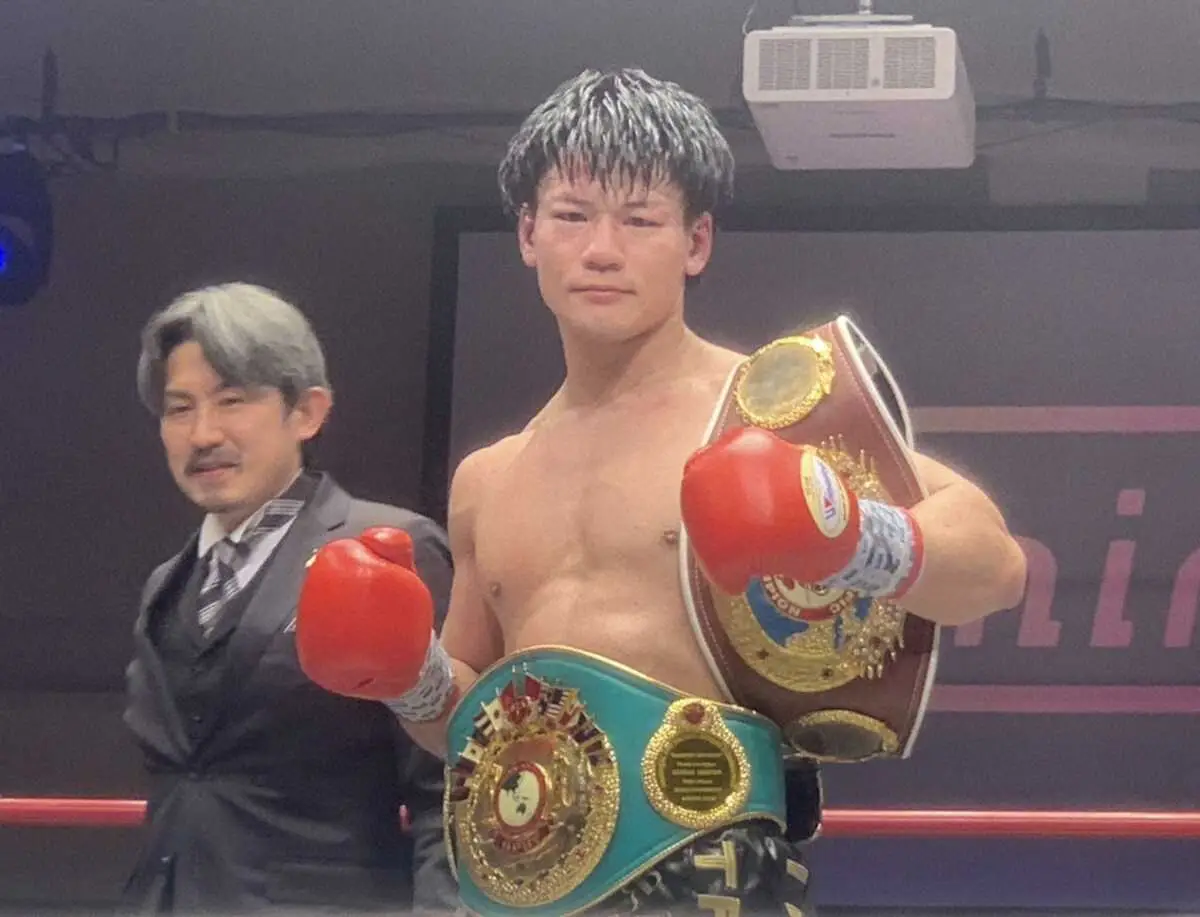 【画像・写真】2冠王者・井上岳志がドロー防衛　急死したジムの後輩思い涙の訴え「坂間叶夢のことを忘れないでほしい」