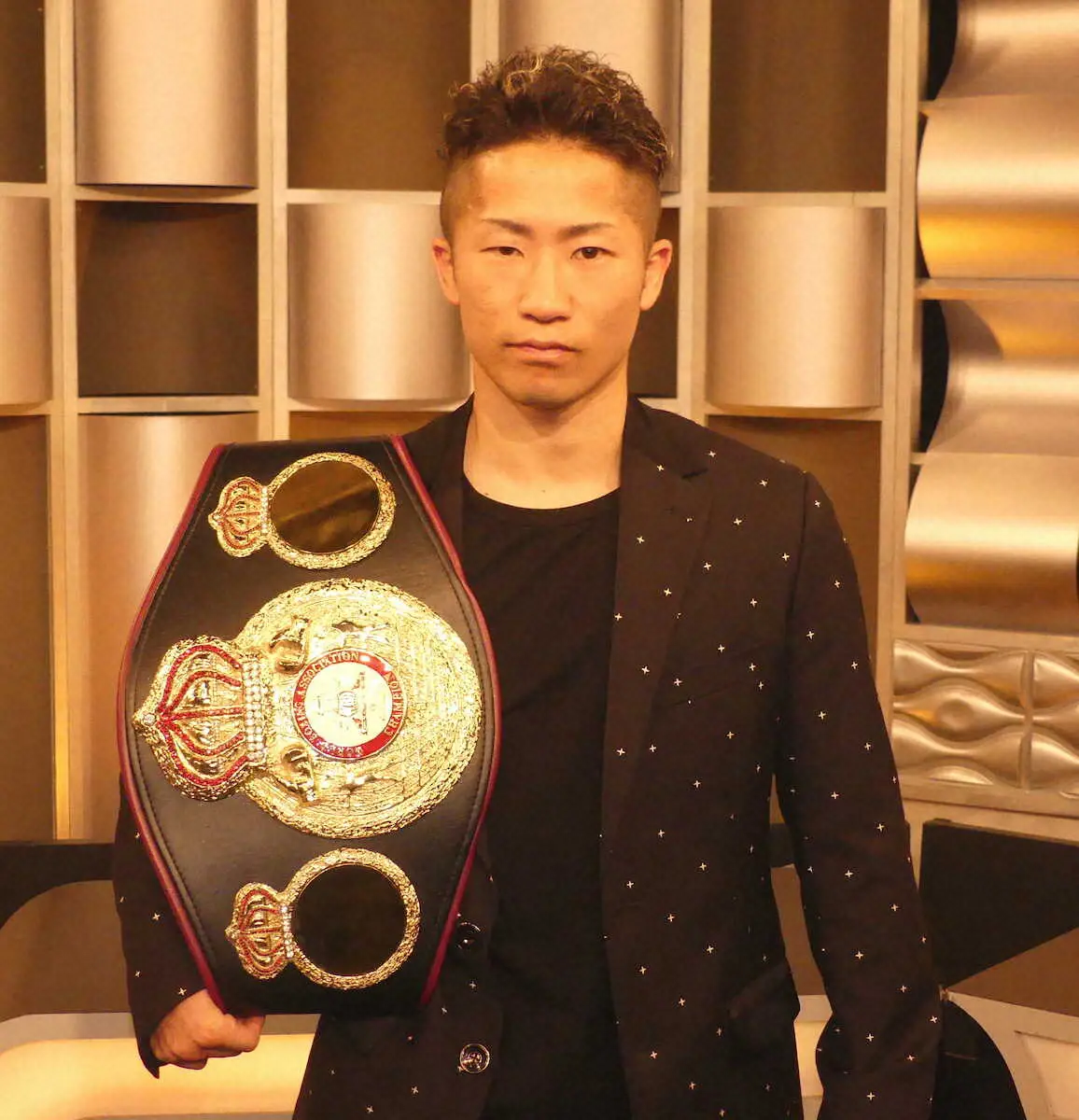 【画像・写真】【ボクシング】井上拓真　5・6石田匠との防衛戦へ「何もさせないよ」　兄・尚弥との兄弟同時防衛に自信