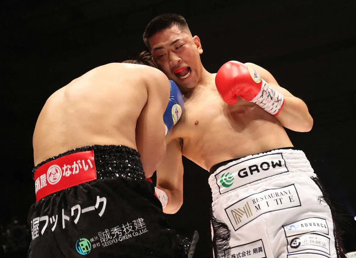 【画像・写真】ミドル級2冠王者の国本陸がKO防衛「まず国内で一番強い選手に」