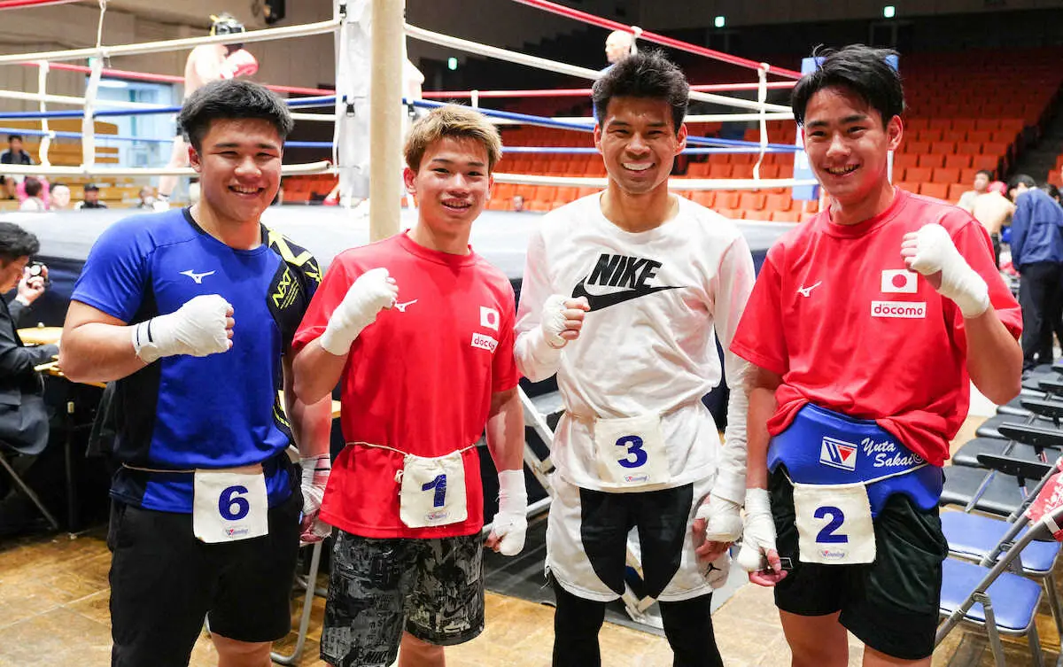 【画像・写真】【ボクシング】大橋ジム4選手プロテスト合格　八重樫トレーナー「尚弥がいなくなった後を支える選手たち」