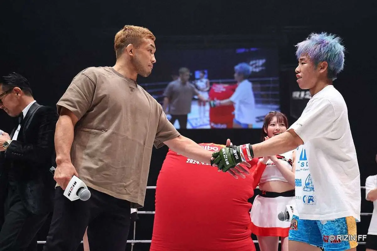 【画像・写真】【RIZIN46】7・28「超RIZIN3」で扇久保博正VS神龍誠！ 神龍が日韓対抗戦勝利後に直訴