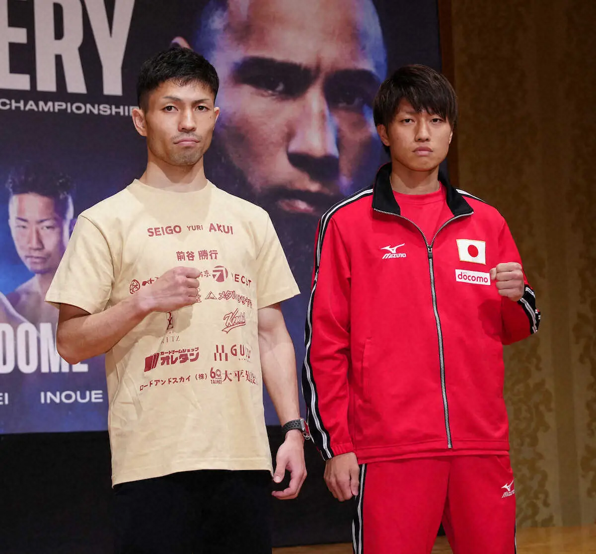 【画像・写真】【ボクシング】ユーリ初防衛戦へ「気持ちを受け止めて勝つ」　雪辱期す桑原「一発目で熱いファイトを」