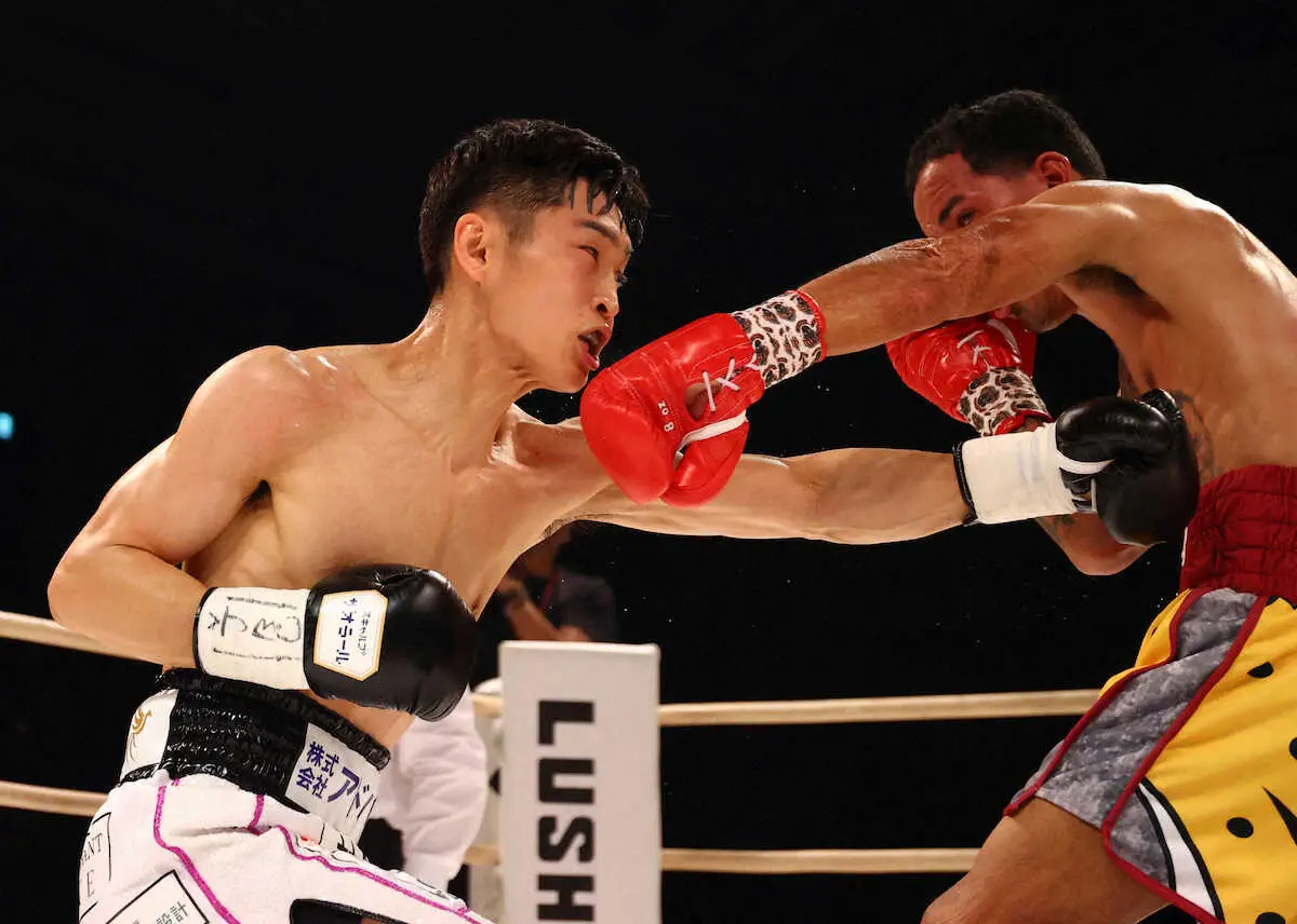 【画像・写真】西田凌佑が不利の下馬評覆し世界王者！近大ボクシング部同期の沙捺夫人からは「メッチャ格好よかった」
