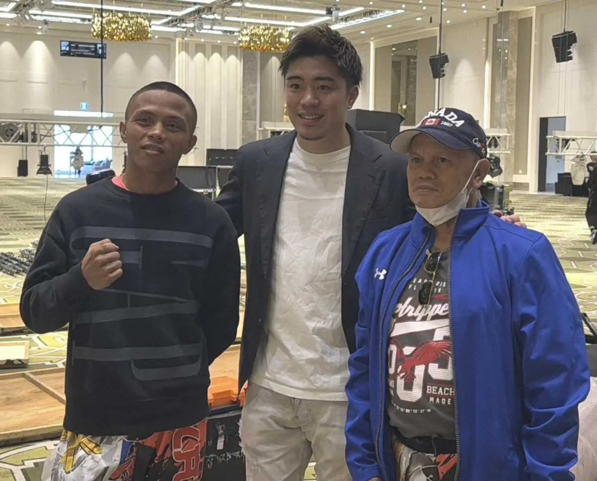 【画像・写真】【ボクシング】京口紘人と再戦のパラスが韓国入り　「応援よろしくお願いします！」