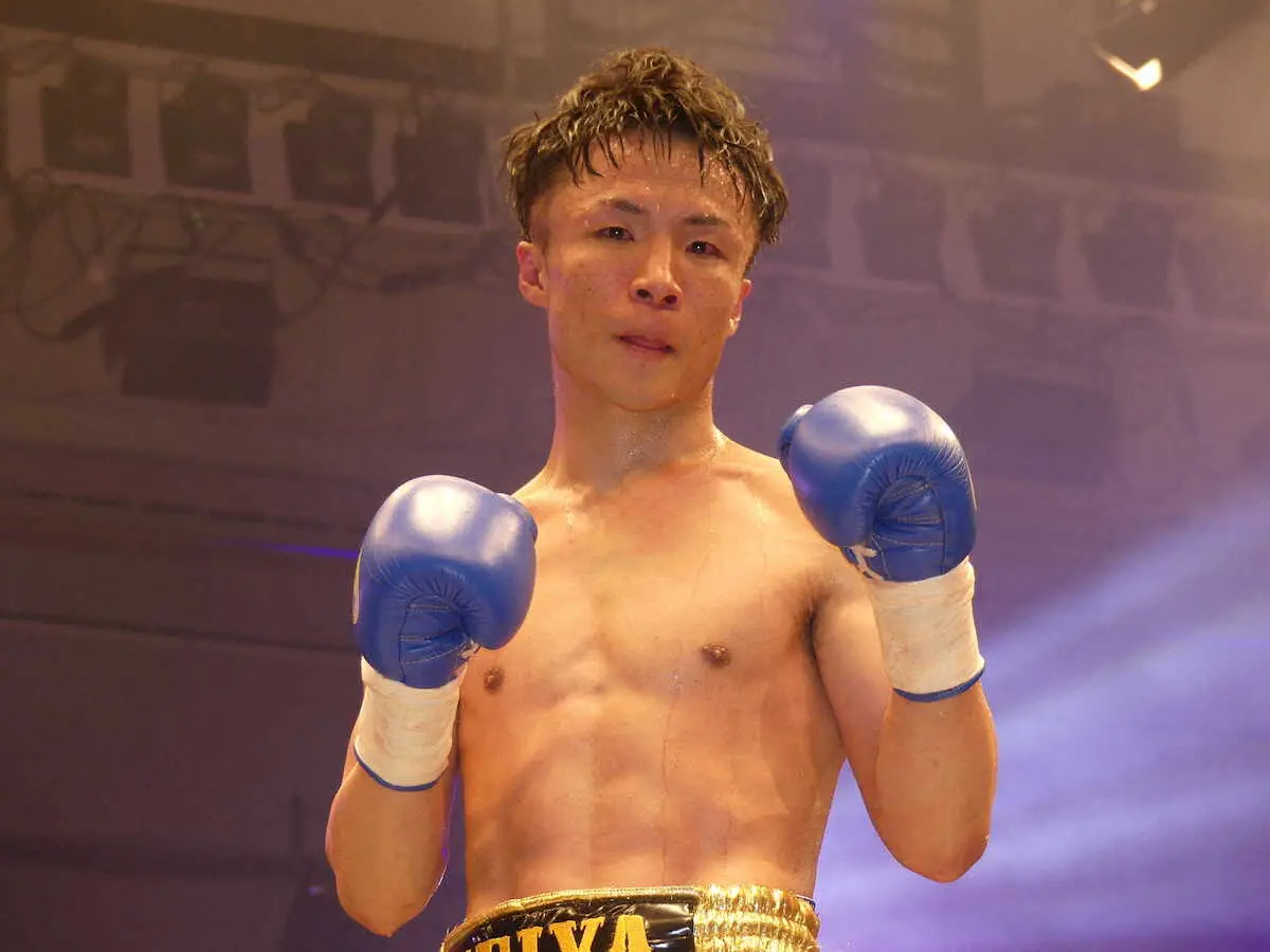 【画像・写真】元Jリーガー山口聖矢　プロ2戦目はダウン奪われながらも逆転判定勝ち　幼なじみ尚弥「危なかったよ！」